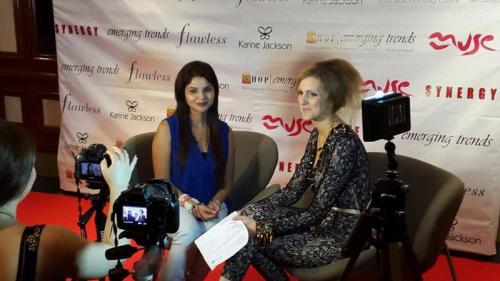 <span style="color: yellow">INTERVIEW WITH PRESS Fashion Week: Spring Summer 2015 London</span>